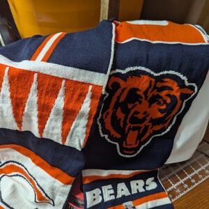 Chicago bears NFL scarf NWT